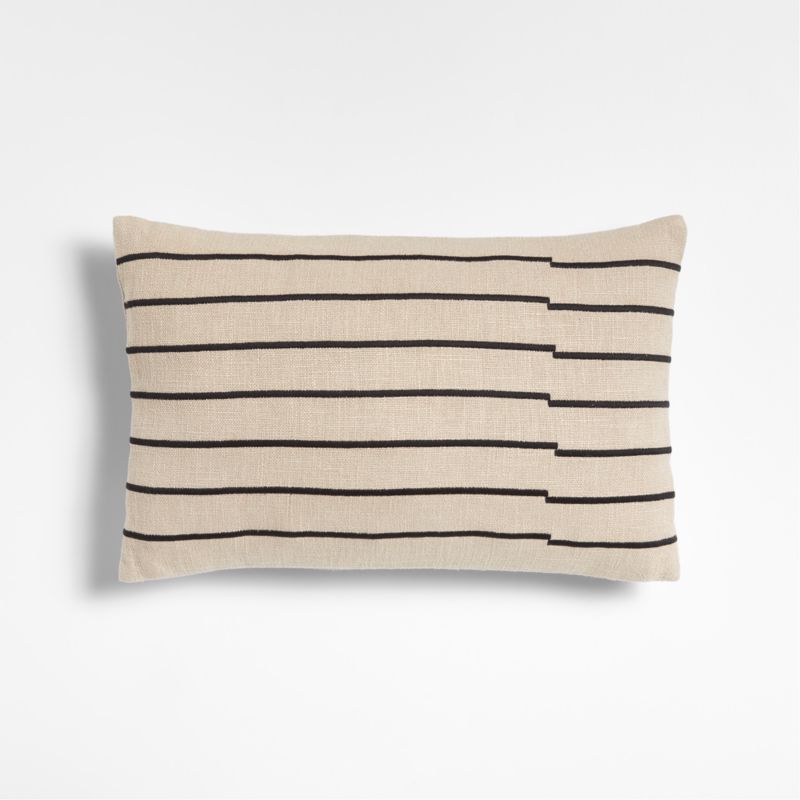 Creste Ivory Corduroy Throw Pillows by Athena Calderone