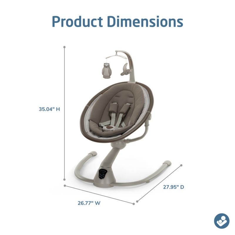 Maxi-Cosi ® Cassia Classic Truffle Baby Swing - image 11 of 12