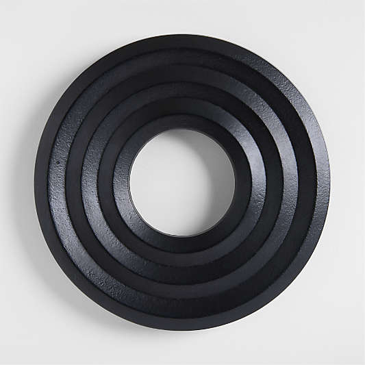 Black Cast Iron Circle Trivet