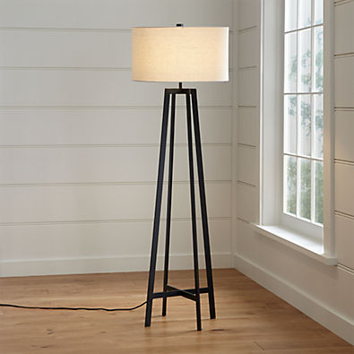 View Castillo Black Floor Lamp details