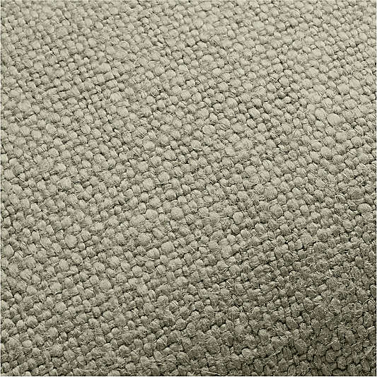 Casual Textured Fringe 24"x16" Shadow Sage Green Throw Pillow Cover