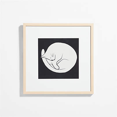 Cat Framed Wall Art Print