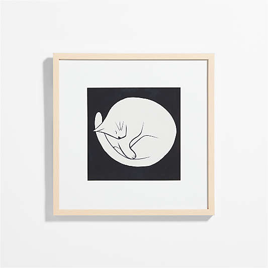 Cat Framed Wall Art Print