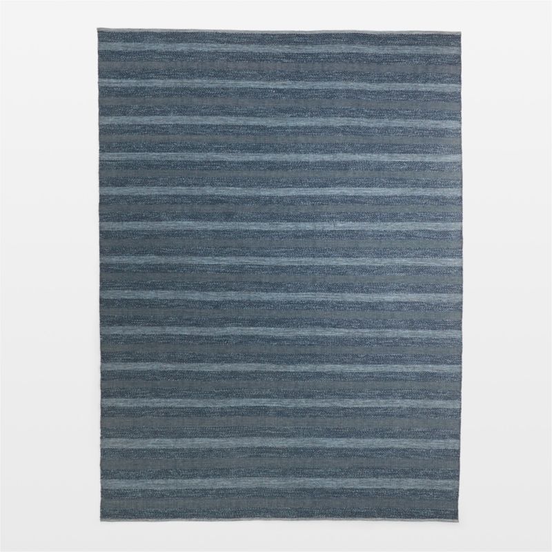 Catania Performance Handwoven Navy Blue Indoor/Outdoor Area Rug 10'x14' - image 2 of 6