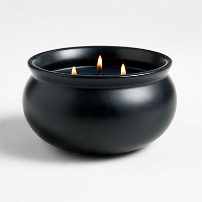 View Cauldron Black Firewood 3-Wick Scented Candle details