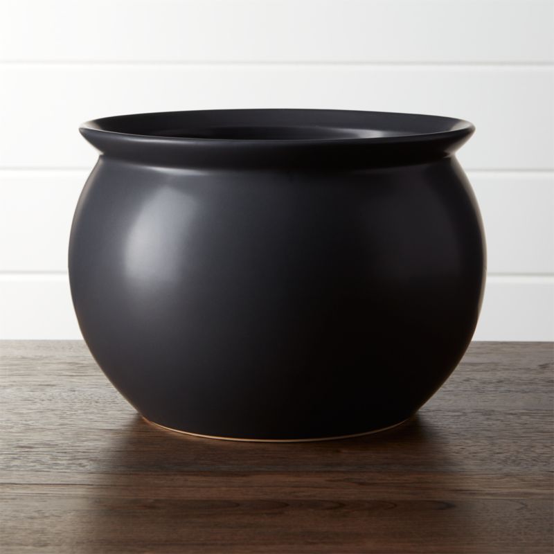 Cauldron Large Serving Bowl + Reviews | Crate & Barrel