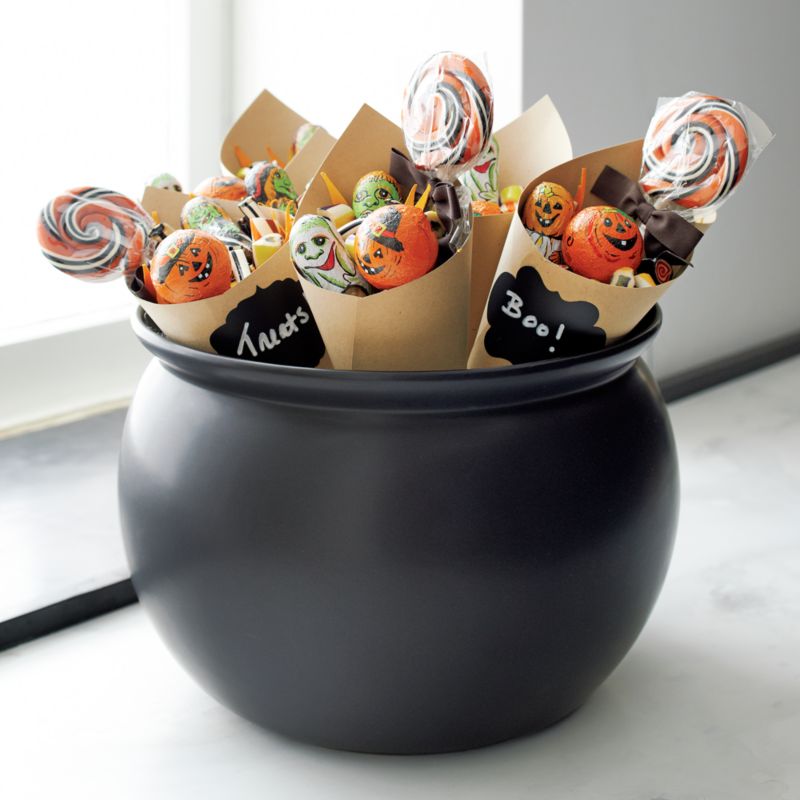 Cauldron Ceramic Halloween Bowls - image 6 of 9