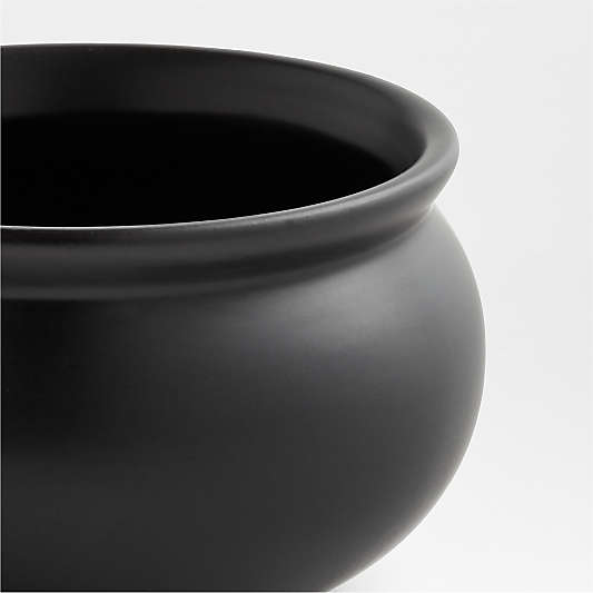 Small Cauldron Ceramic Halloween Bowl