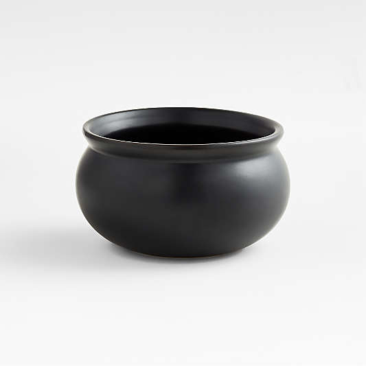 Small Cauldron Ceramic Halloween Bowl