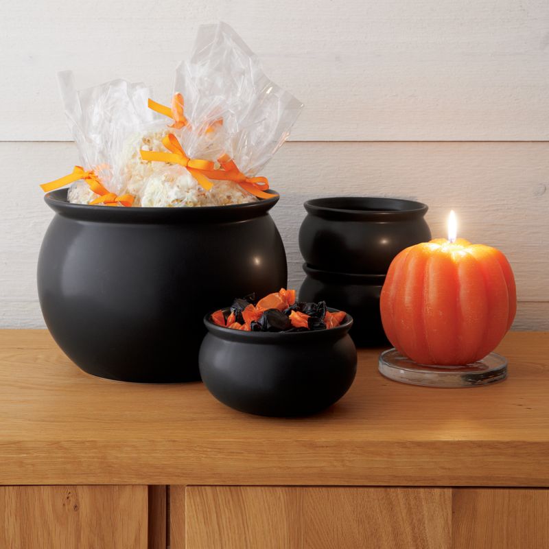 Cauldron Ceramic Halloween Bowls - image 7 of 9