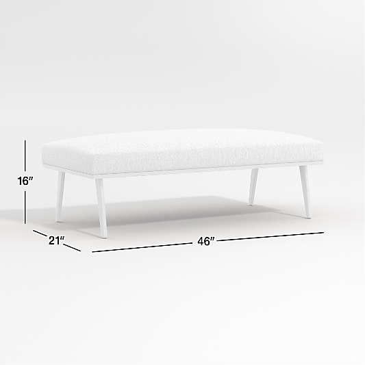 Cavett Ash Wood Bench