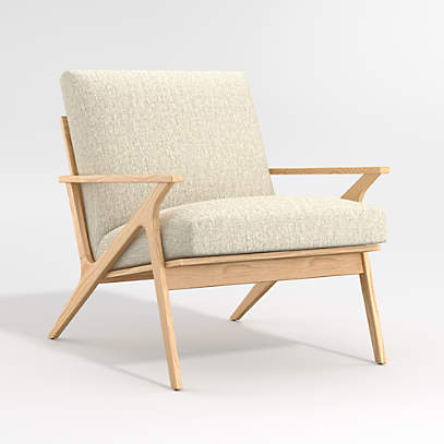 Crate and barrel cavett chair new arrivals