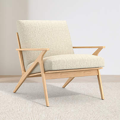 Cavett Wood Accent Chair