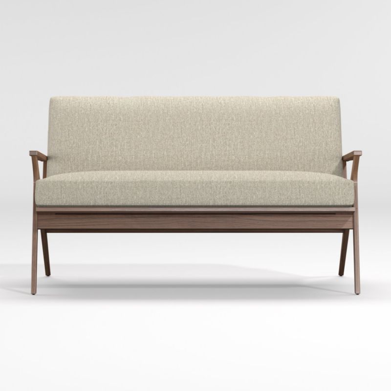 Cavett Wood Frame Loveseat - image 0 of 5