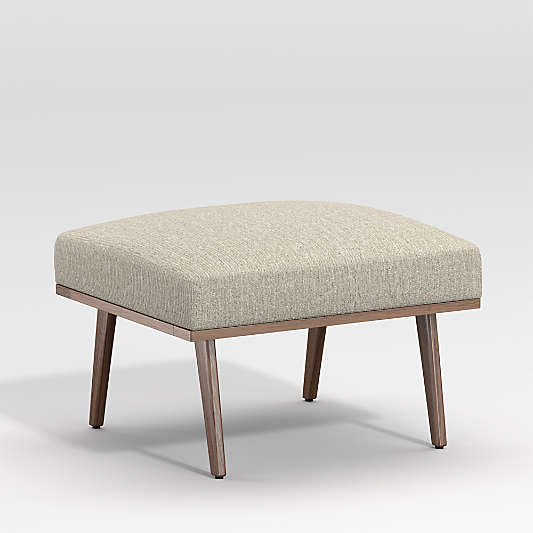 Cavett 22" Wood Ottoman