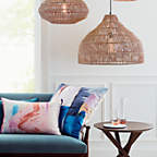 View Cabo Large Woven Pendant Light - image 8 of 16