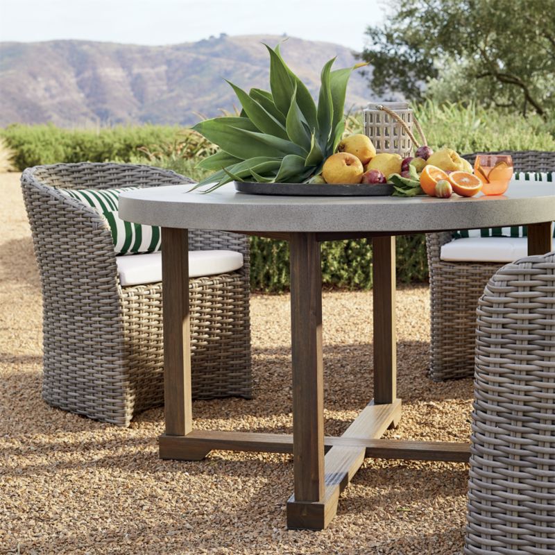 Abaco 48 Round Outdoor Dining Table