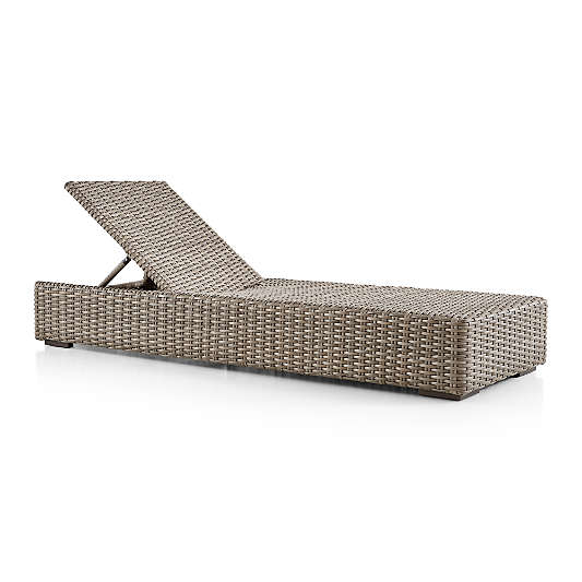 Abaco Resin Wicker Outdoor Sun Lounger