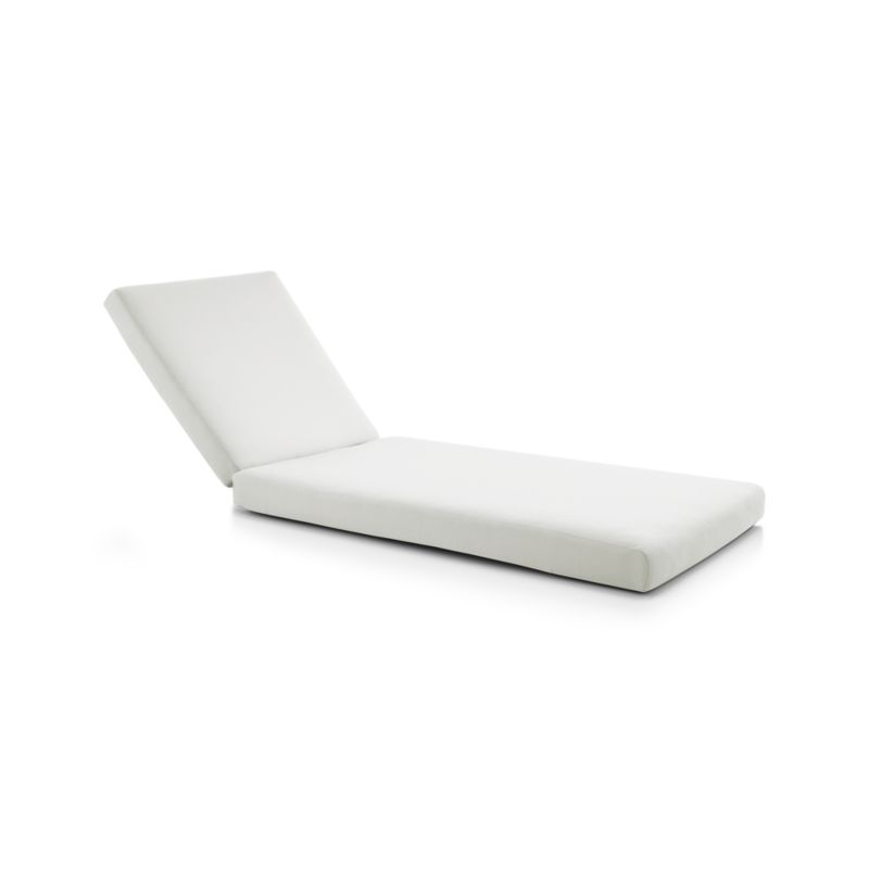 Abaco White Sand Sunbrella ® Chaise Lounge Cushion - image 2 of 4