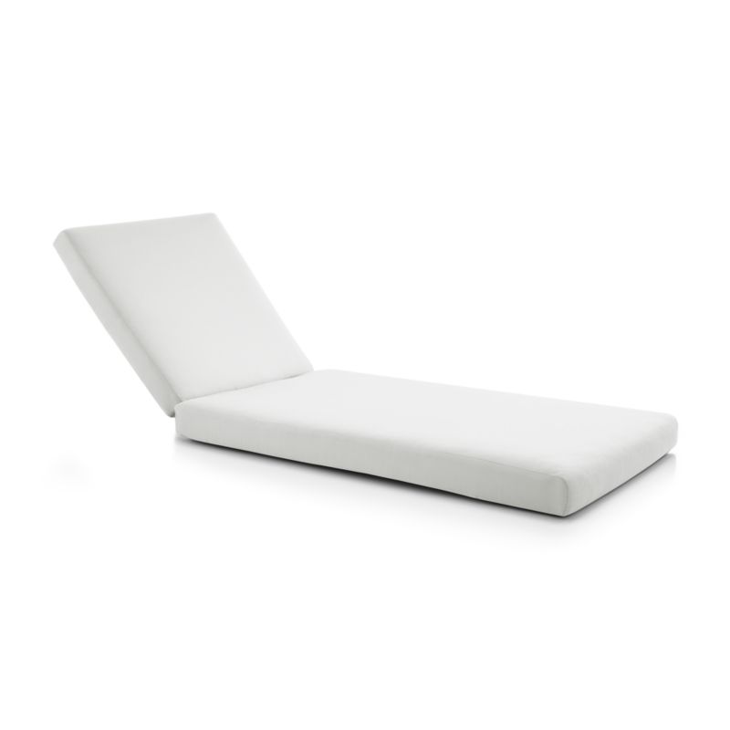 Abaco White Sand Sunbrella ® Chaise Lounge Cushion - image 1 of 4