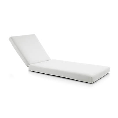 Abaco White Sand Sunbrella Chaise, Lounge Chair Cushions Canada