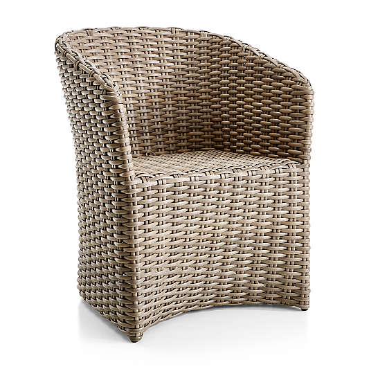 Abaco Resin Wicker Outdoor Dining Chair