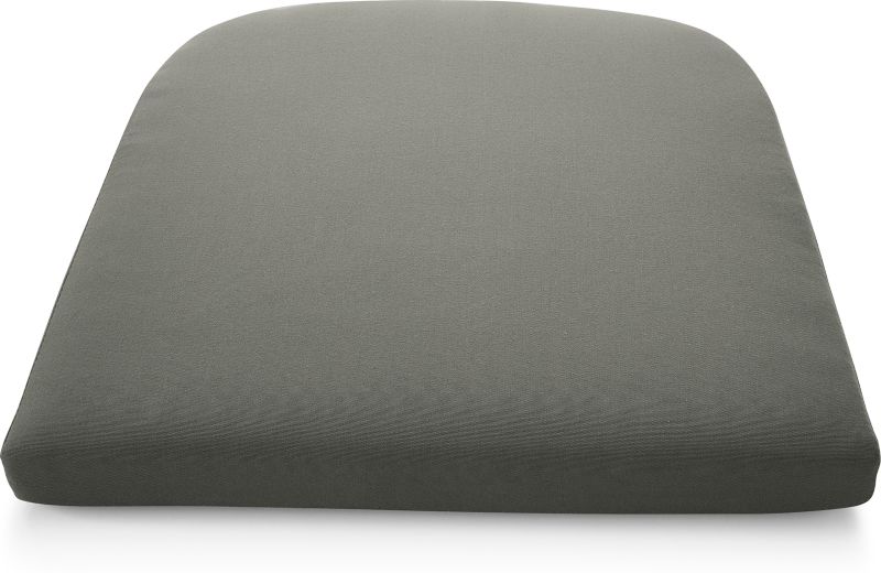 Abaco Graphite Sunbrella ® Dining Chair Cushion - image 2 of 3