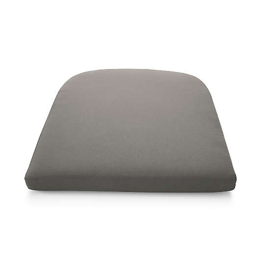 Abaco Graphite Sunbrella ® Dining Chair Cushion