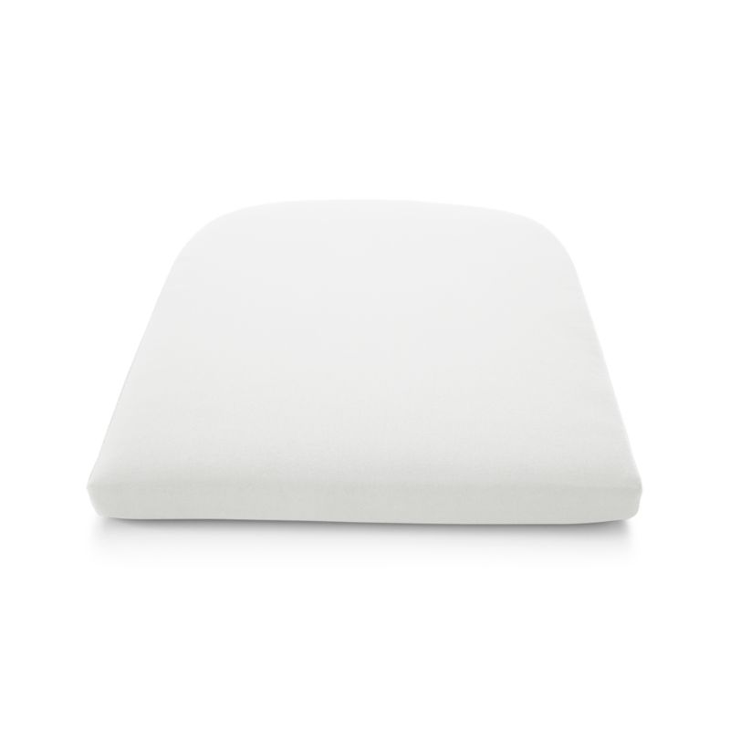 Abaco White Sand Sunbrella ® Dining Chair Cushion