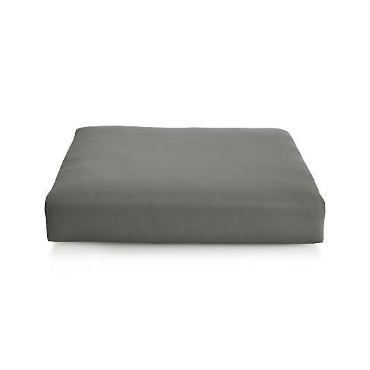 Abaco Graphite Sunbrella ® Ottoman Cushion