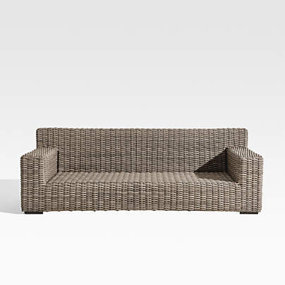 Abaco Resin Wicker Outdoor Sofa