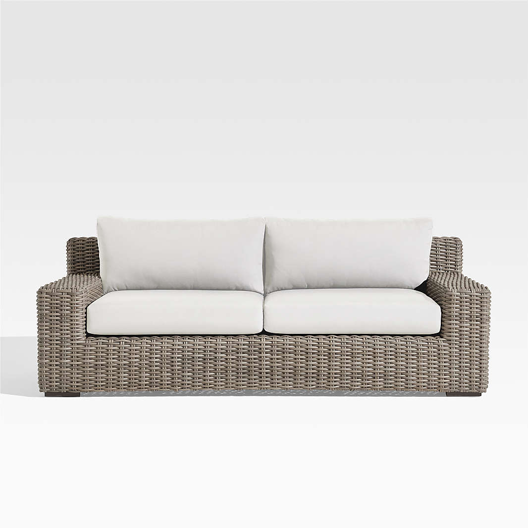 Outdoor Sunbrella Sofas & Outdoor Couches with Sunbrella | Crate & Barrel