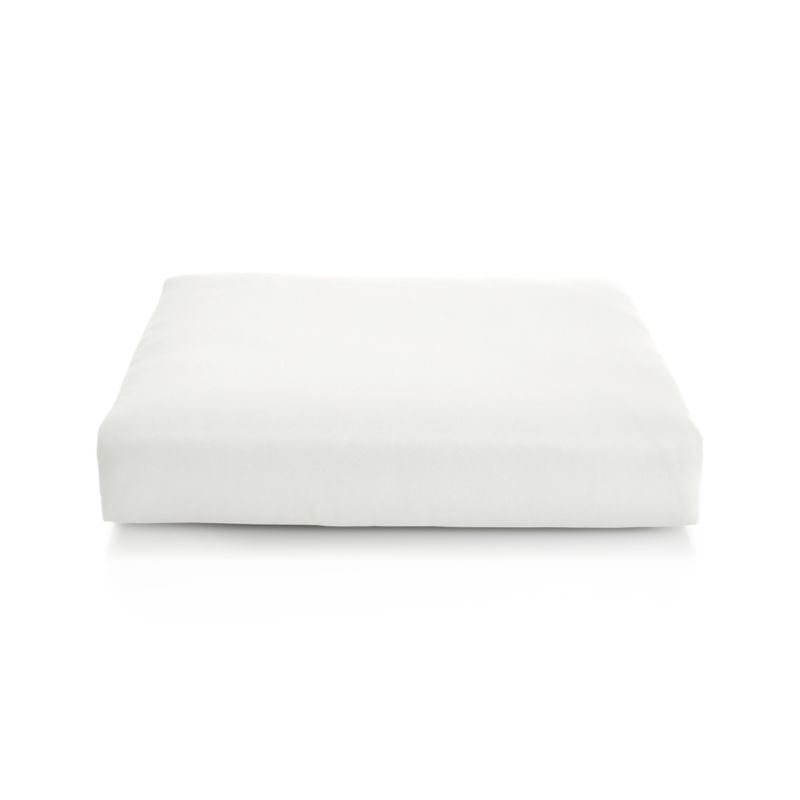 Abaco White Sand Sunbrella ® Ottoman Cushion