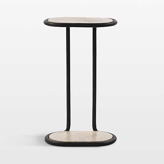 Cayson Marble and Iron 14" C Table