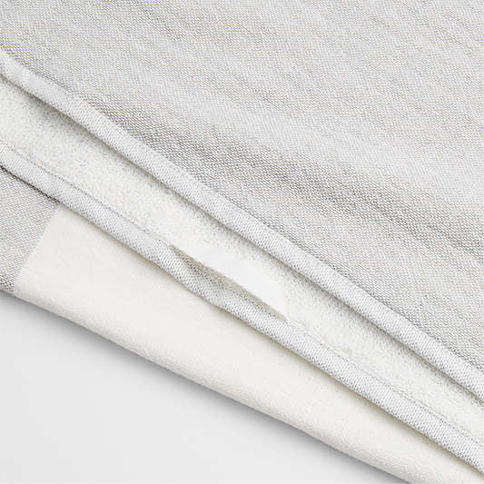 Cucina Grey Organic Cotton Dish Towel, Set of 2