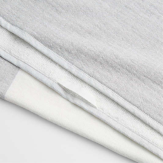 Cucina Grey Organic Cotton Dish Towel, Set of 2