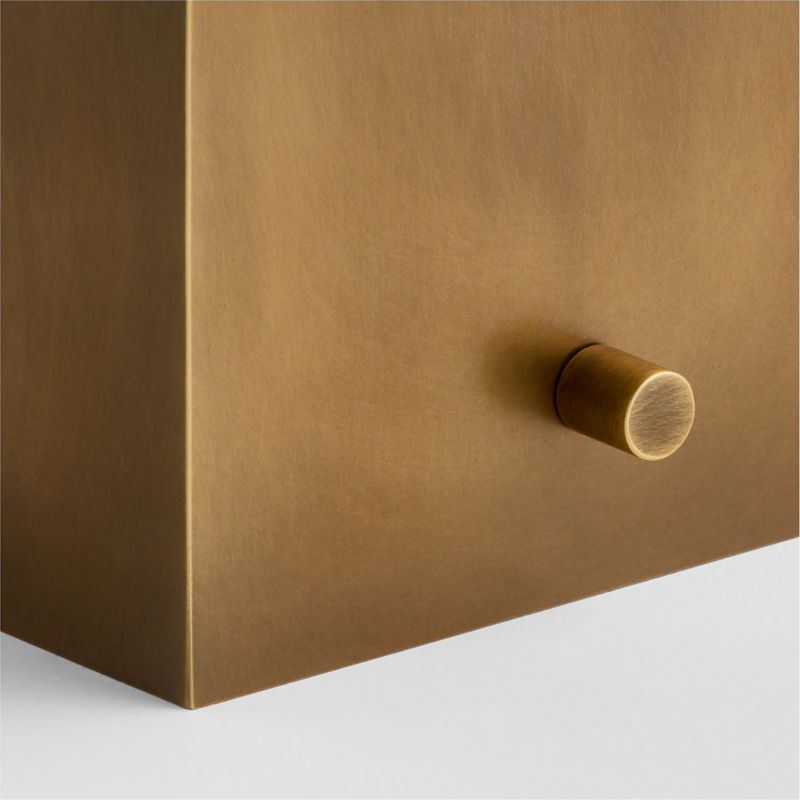 Cadre Brass Table Lamp with Fabric Shade 20.5" - image 3 of 8