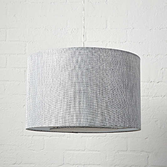 Hangin' Around Silver Textured Ceiling Light