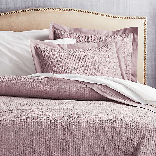 Celeste Lavender Solid Quilt King