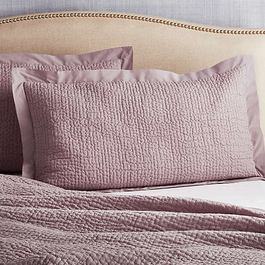 Celeste Lavender Solid Pillow Sham King