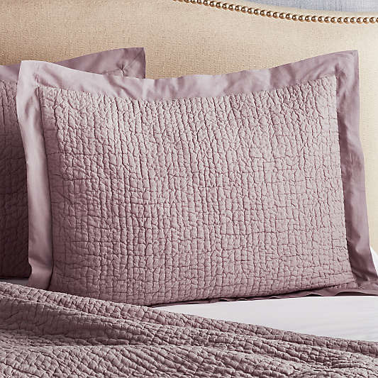 Celeste Lavender Solid Pillow Sham Standard