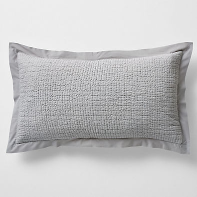 View Celeste Grey Organic Cotton King Sham details