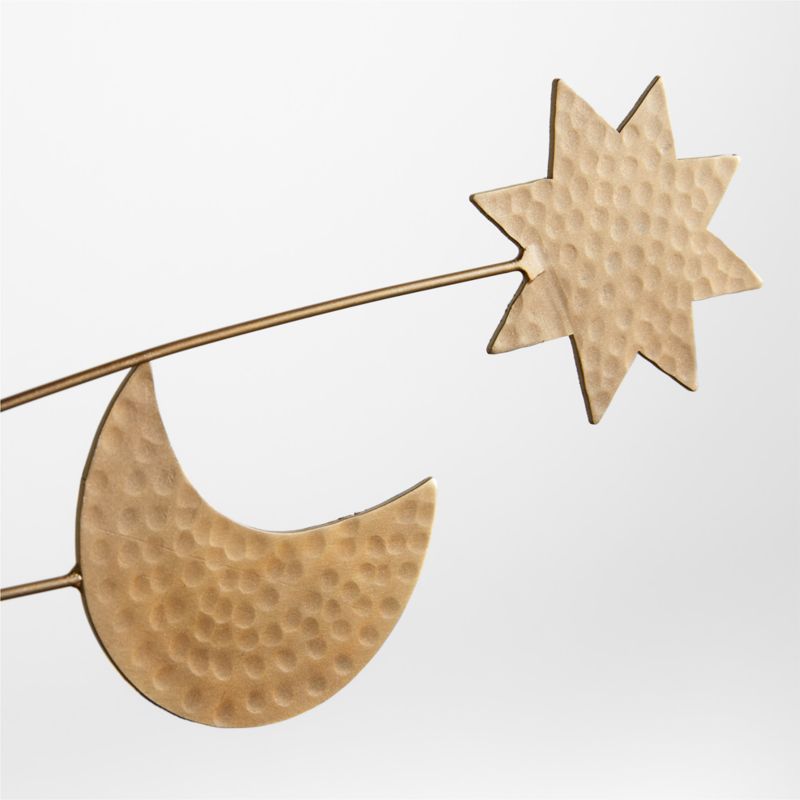 Brass Celestial Metal Baby Nursery Mobile - image 3 of 4