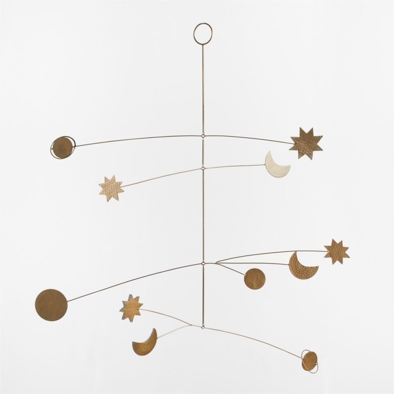 Brass Celestial Metal Baby Nursery Mobile - image 0 of 4