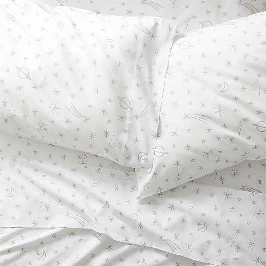 Celestial Kids Organic Star Full Sheet Set