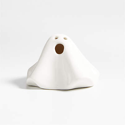 LED Ceramic Halloween Ghost 2"