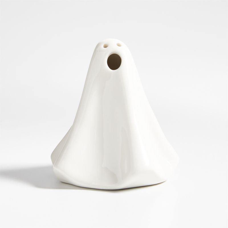 Viewing product image LED Ceramic Halloween Ghost 4" - image 1 of 9