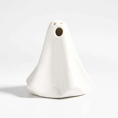 LED Ceramic Halloween Ghost 4"