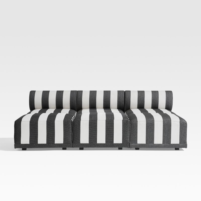 Cerca Striped 6-Piece Outdoor Sectional - image 0 of 4