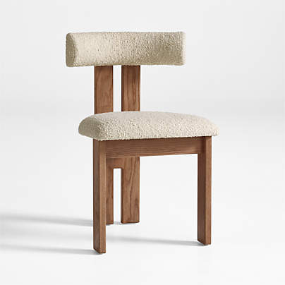 Rodin Ochre Velvet Dining Side Chair by Athena Calderone
